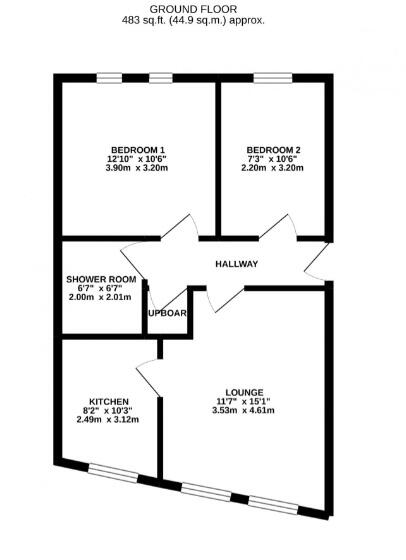 Pharos Court, Fleetwood, Lancashire, FY7 floorplan