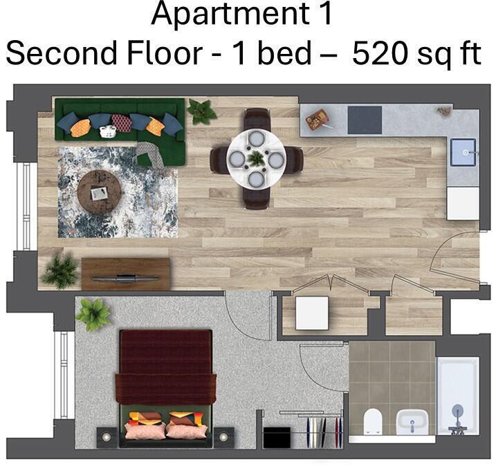 Kooky Redhill, Marketfield Road, Redhill, Surrey floorplan