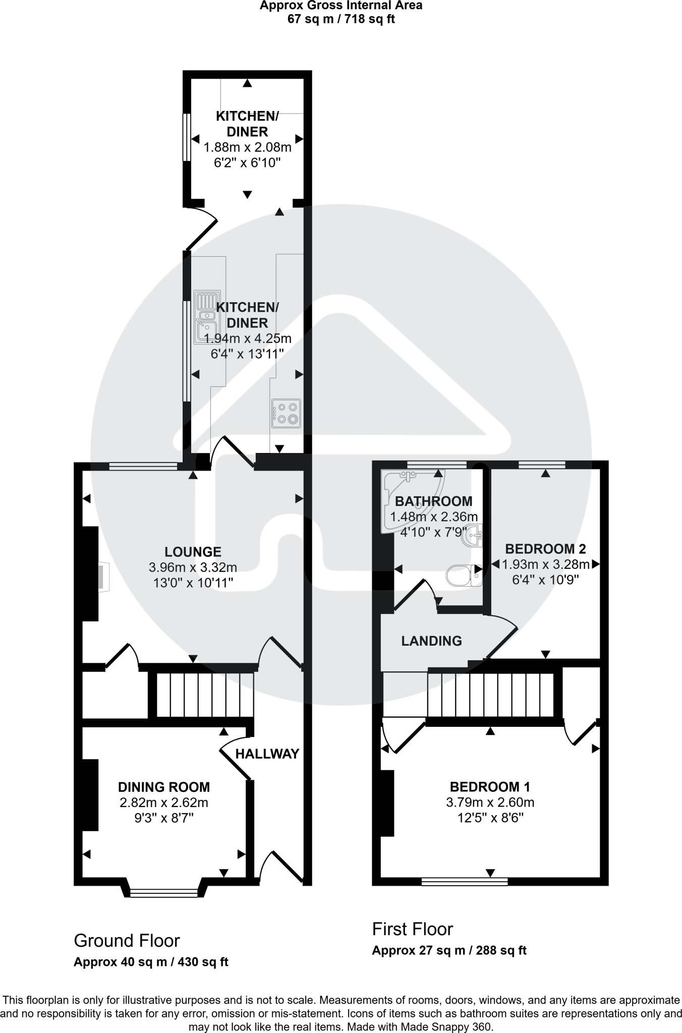 Victoria Street, Dalton-in-furness, Cumbria floorplan