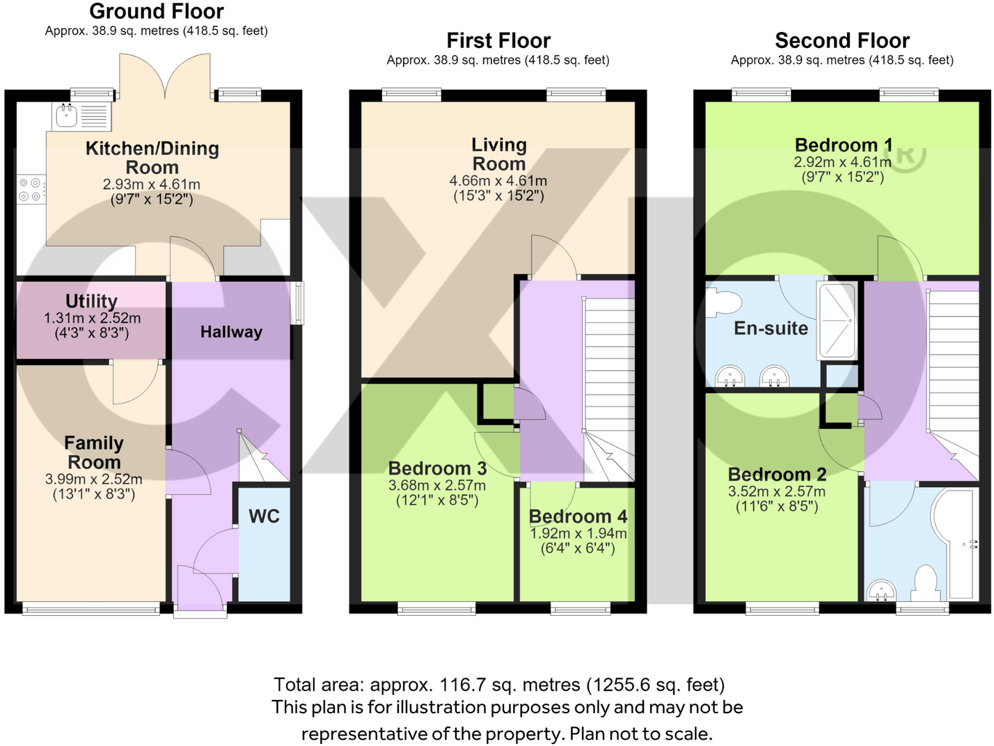 Bridge Place, Aylesford, ME20 7JJ floorplan