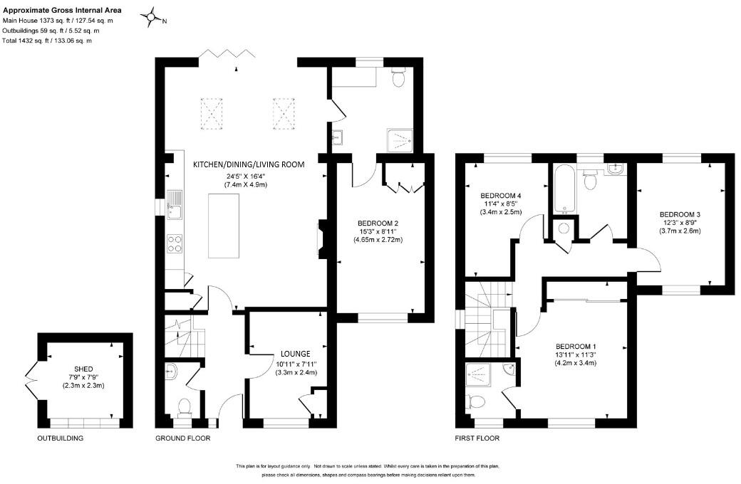 Acer Drive, West End, Woking, Surrey, GU24 floorplan
