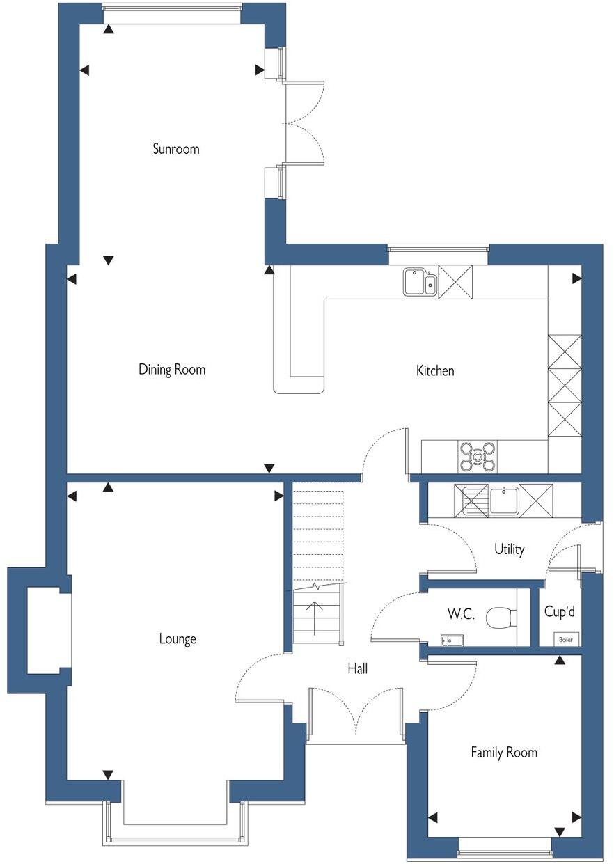 Plot 4, Hayfield Grove Wrawby Brigg DN20 8GB floorplan