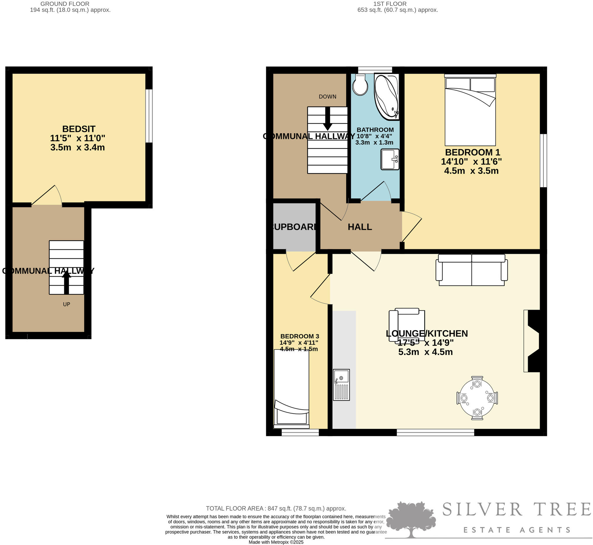 Princess Royal Terrace, Scarborough, North Yorkshire, YO11 2RP floorplan