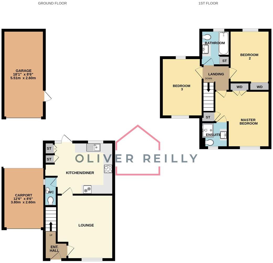 Cannon Close, Coddington, Newark floorplan