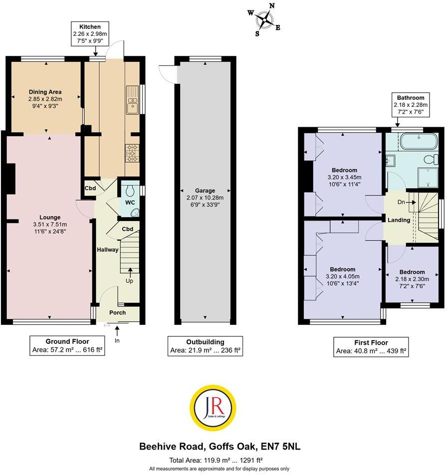 Beehive Road, Goffs Oak floorplan