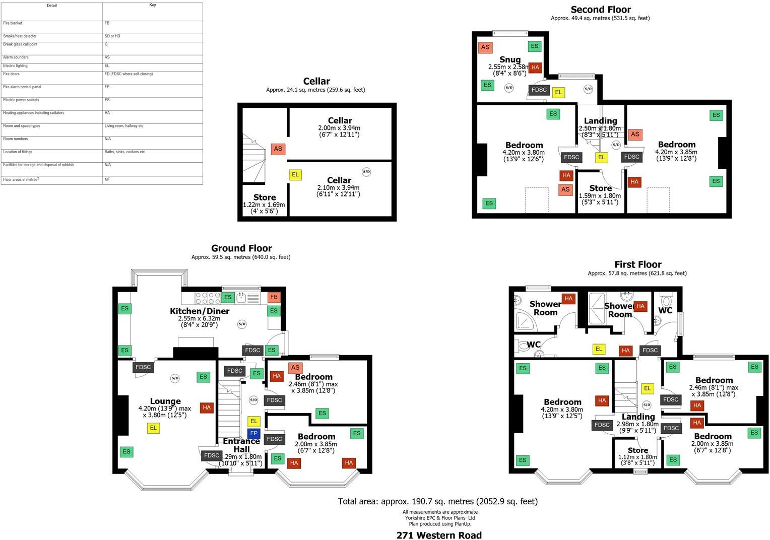 Western Road, Sheffield floorplan