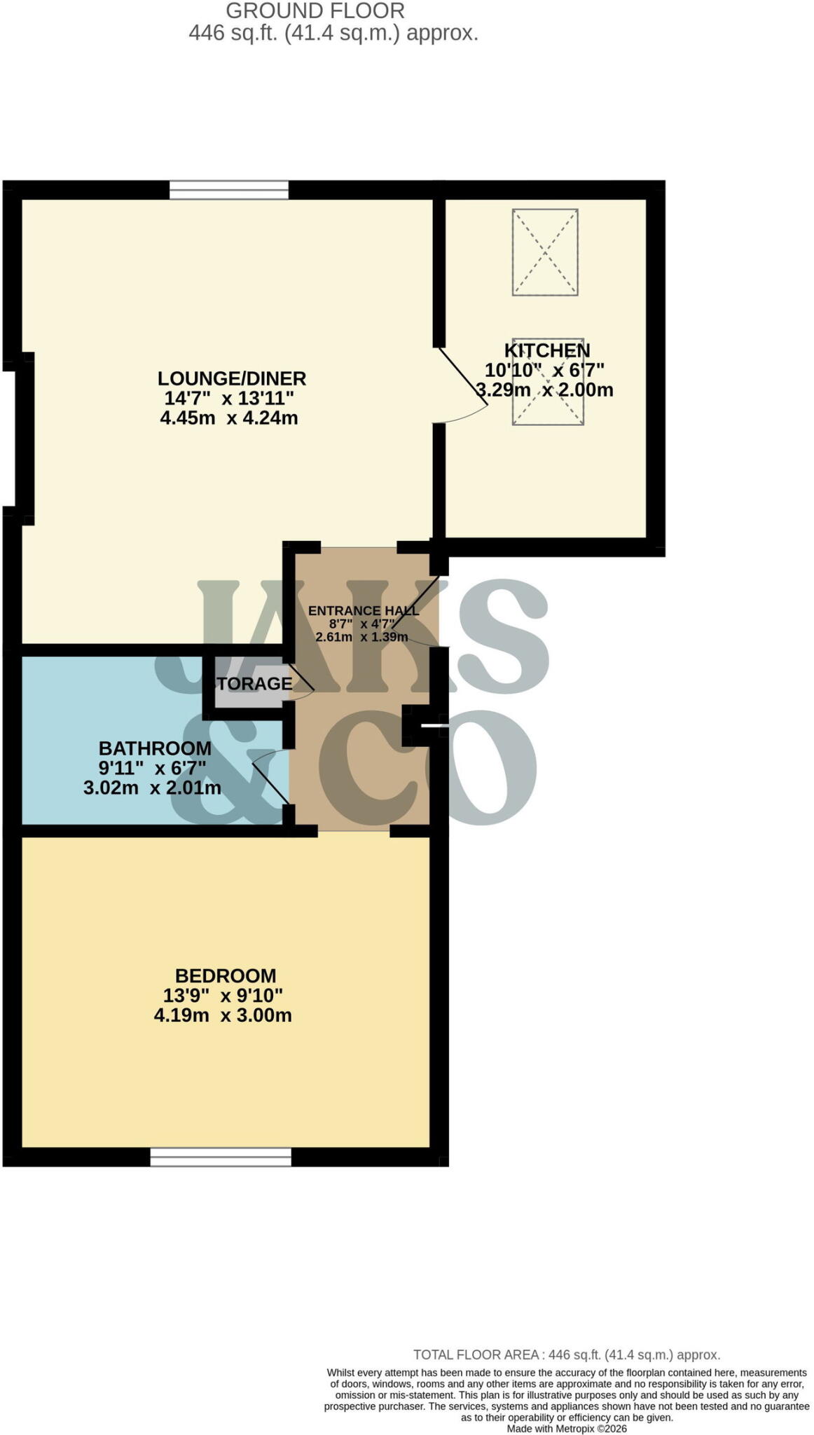 79 Palatine Road, Manchester, M20 3LJ floorplan