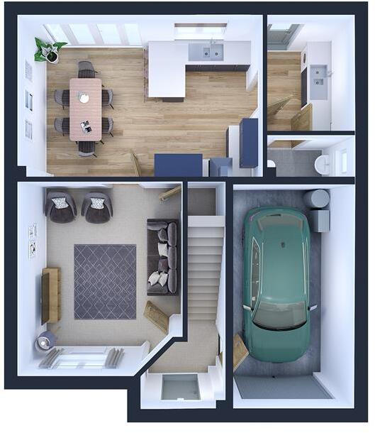 Plot 68   Strawberry Meadows, Wigton floorplan