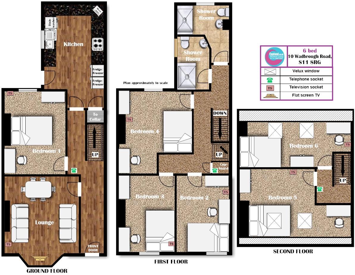 10 Wadbrough Road - STUDENT HOUSE- From 01/07/26 until 27/06/27 floorplan