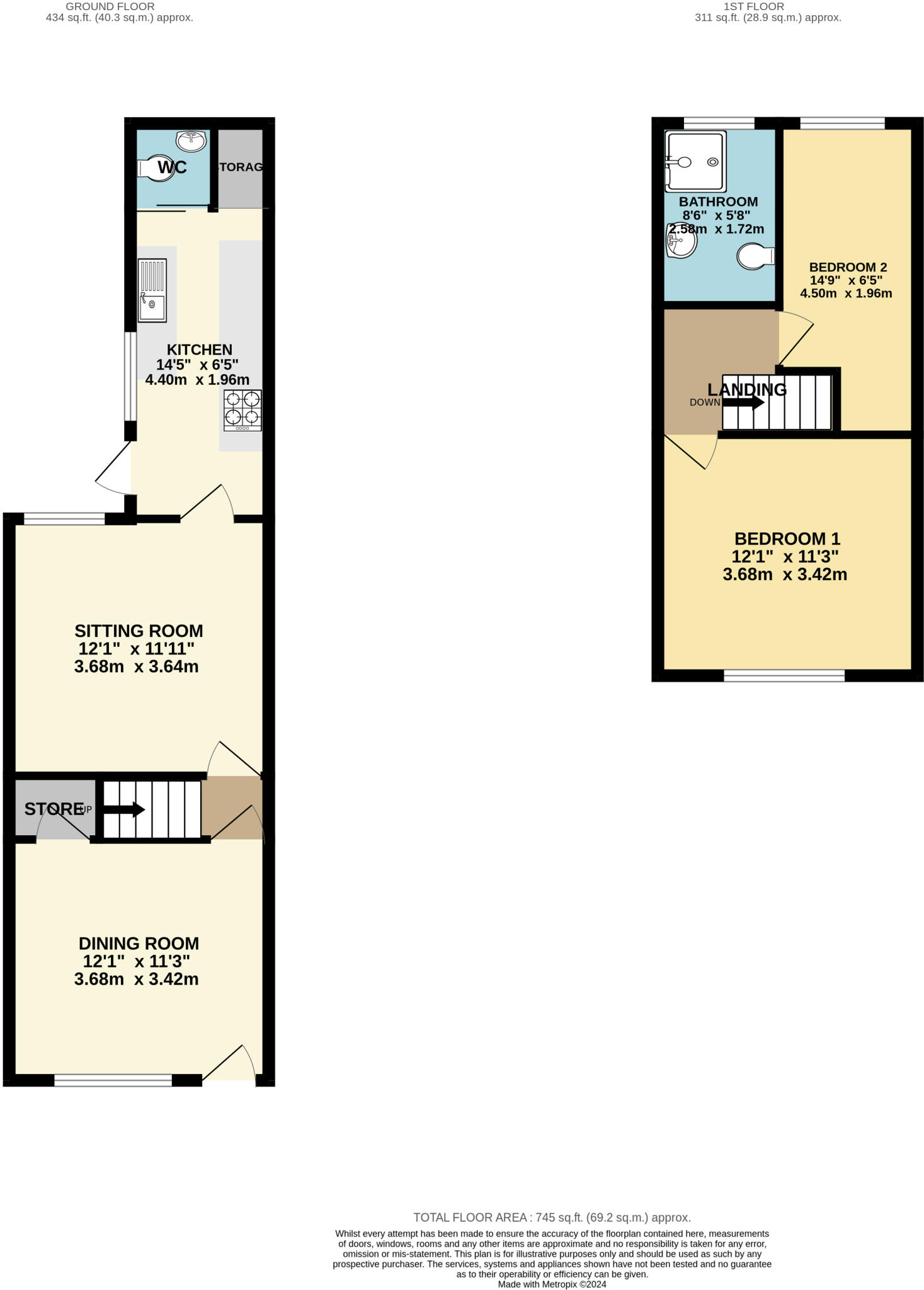 Birchfield Road, Stockport, Greater Manchester, SK3 floorplan