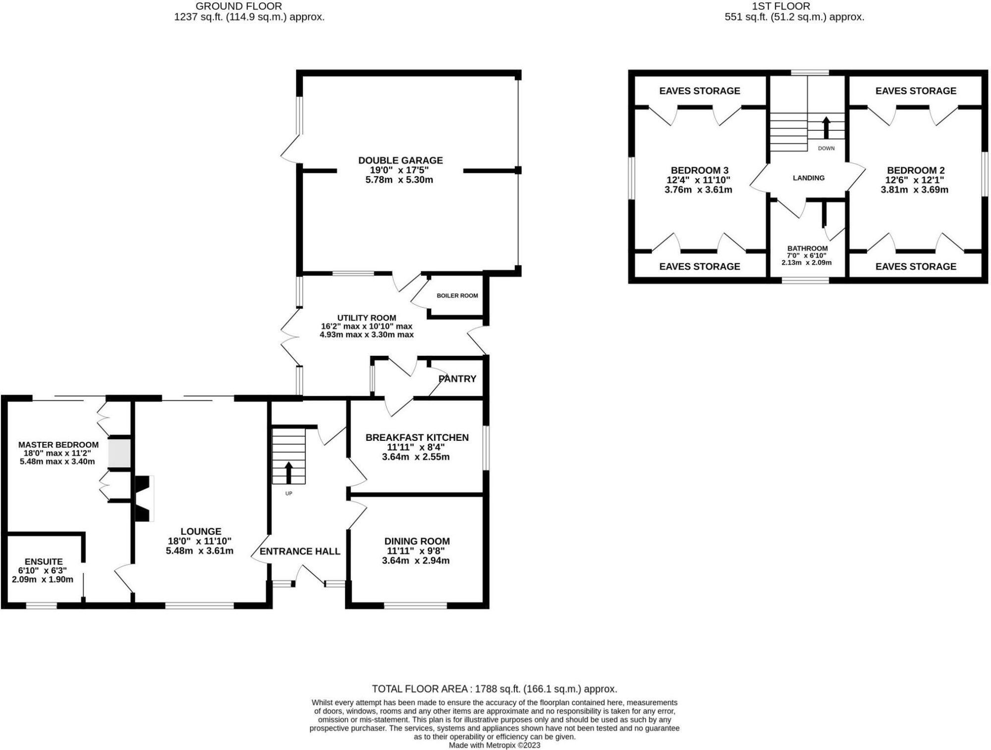 19, Malt Kiln Road, Plumley, WA16 floorplan