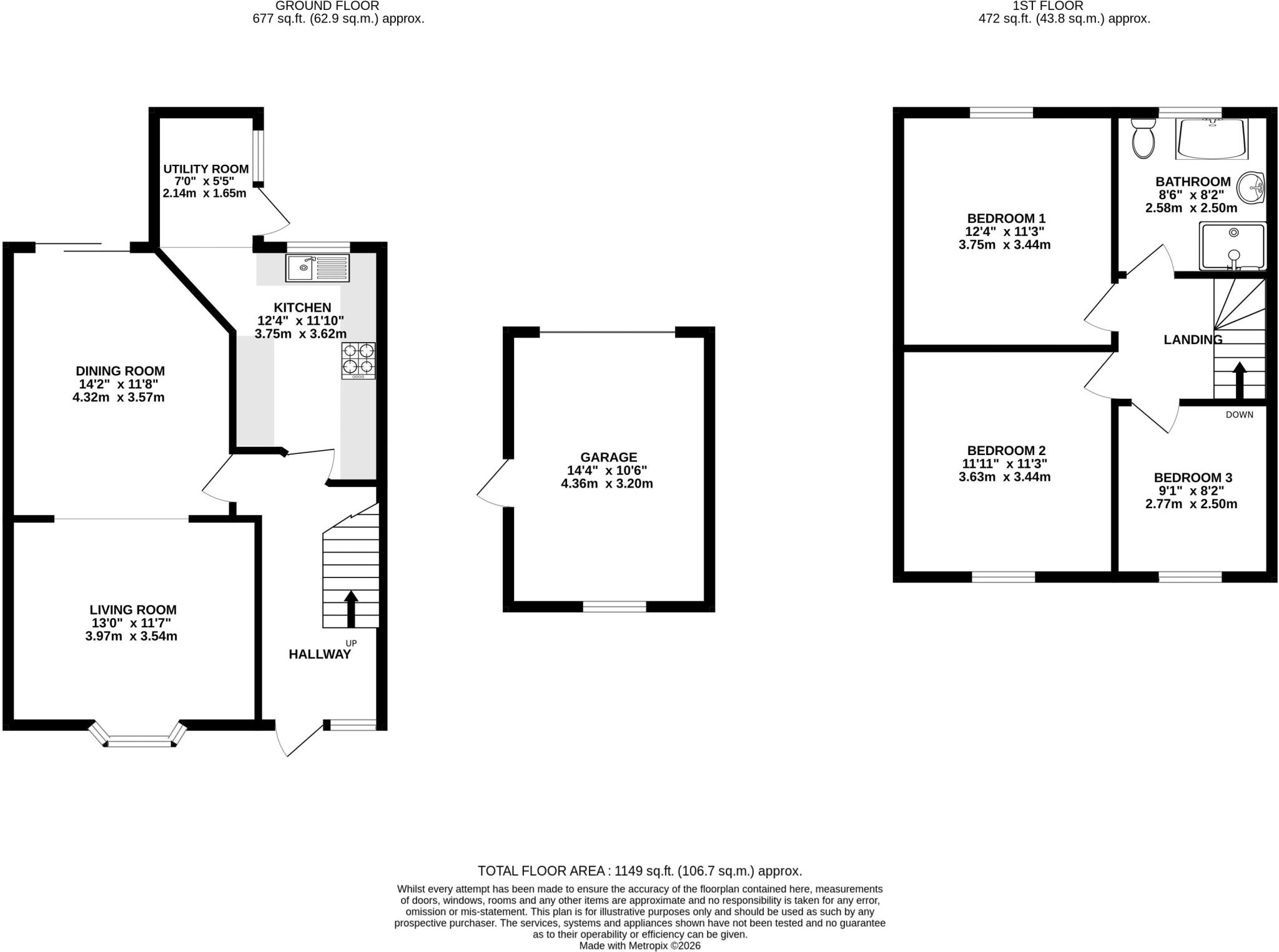Hodges Street, Wigan  floorplan