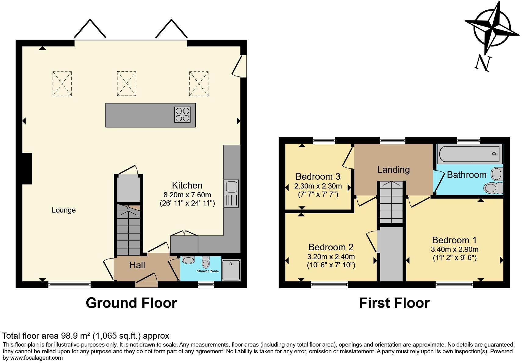 Cowslip Lane, Leicester, LE7 floorplan
