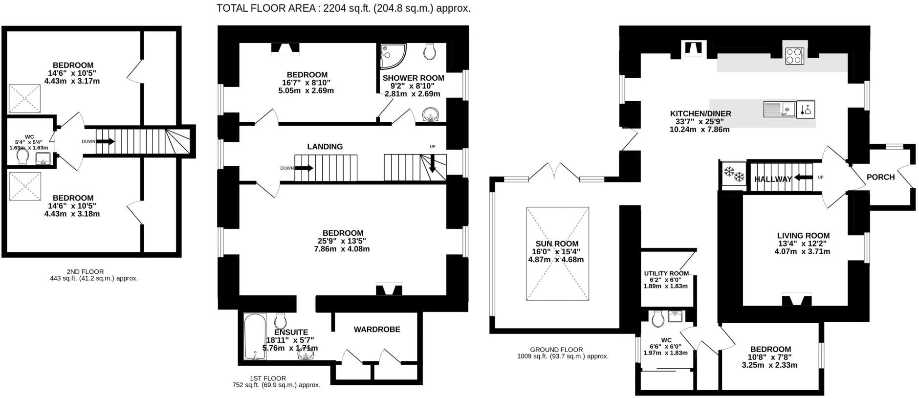 Trevanson Farmhouse, Trevanson, PL27 floorplan