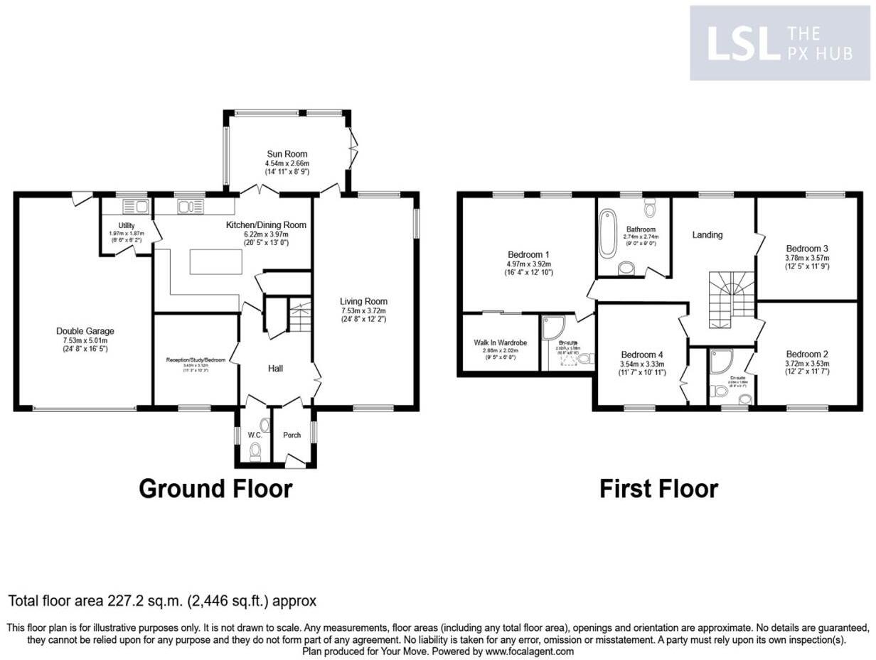 Leazes Villas, Burnopfield, Newcastle upon Tyne  floorplan