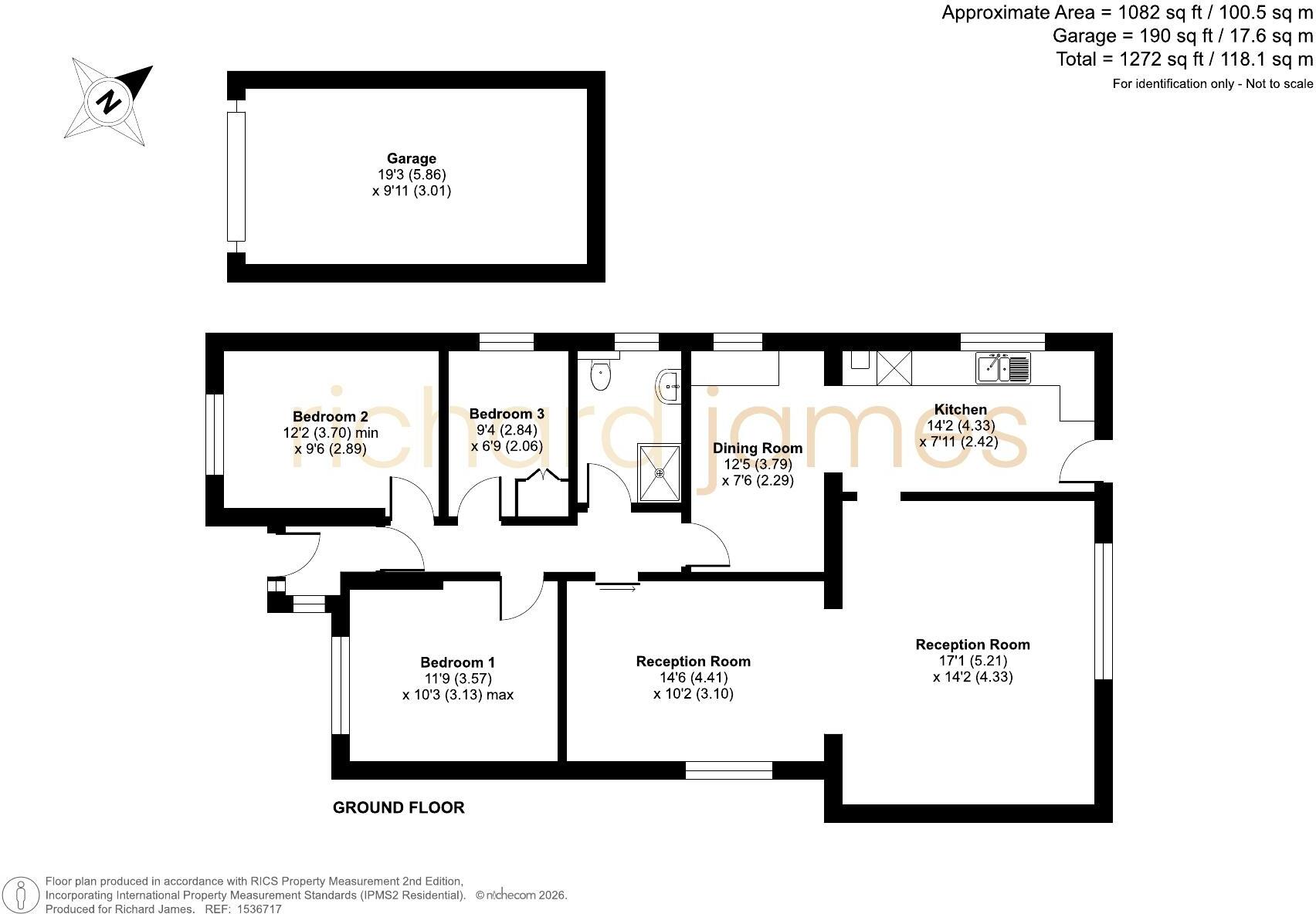 Nindum Road, Colview, Swindon, SN3 floorplan