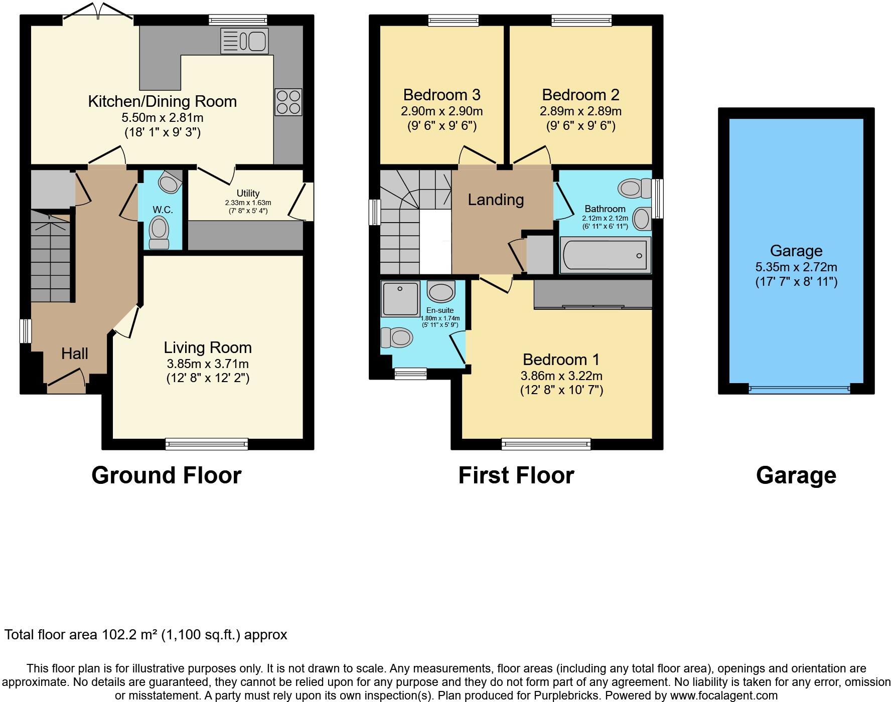 Bowman Drive, Wallsend, NE28 floorplan