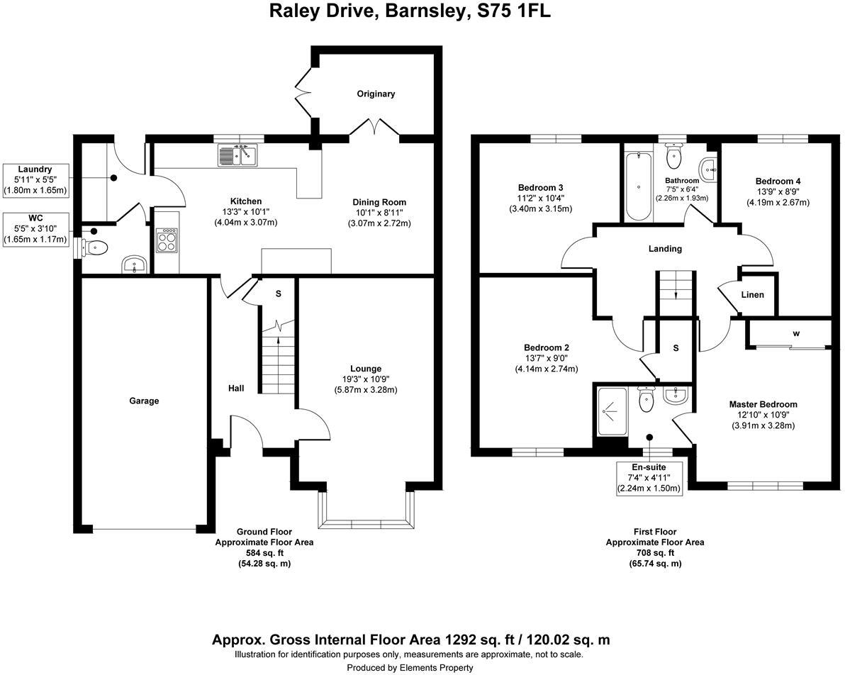Raley Drive, Barnsley, S75 1FL floorplan