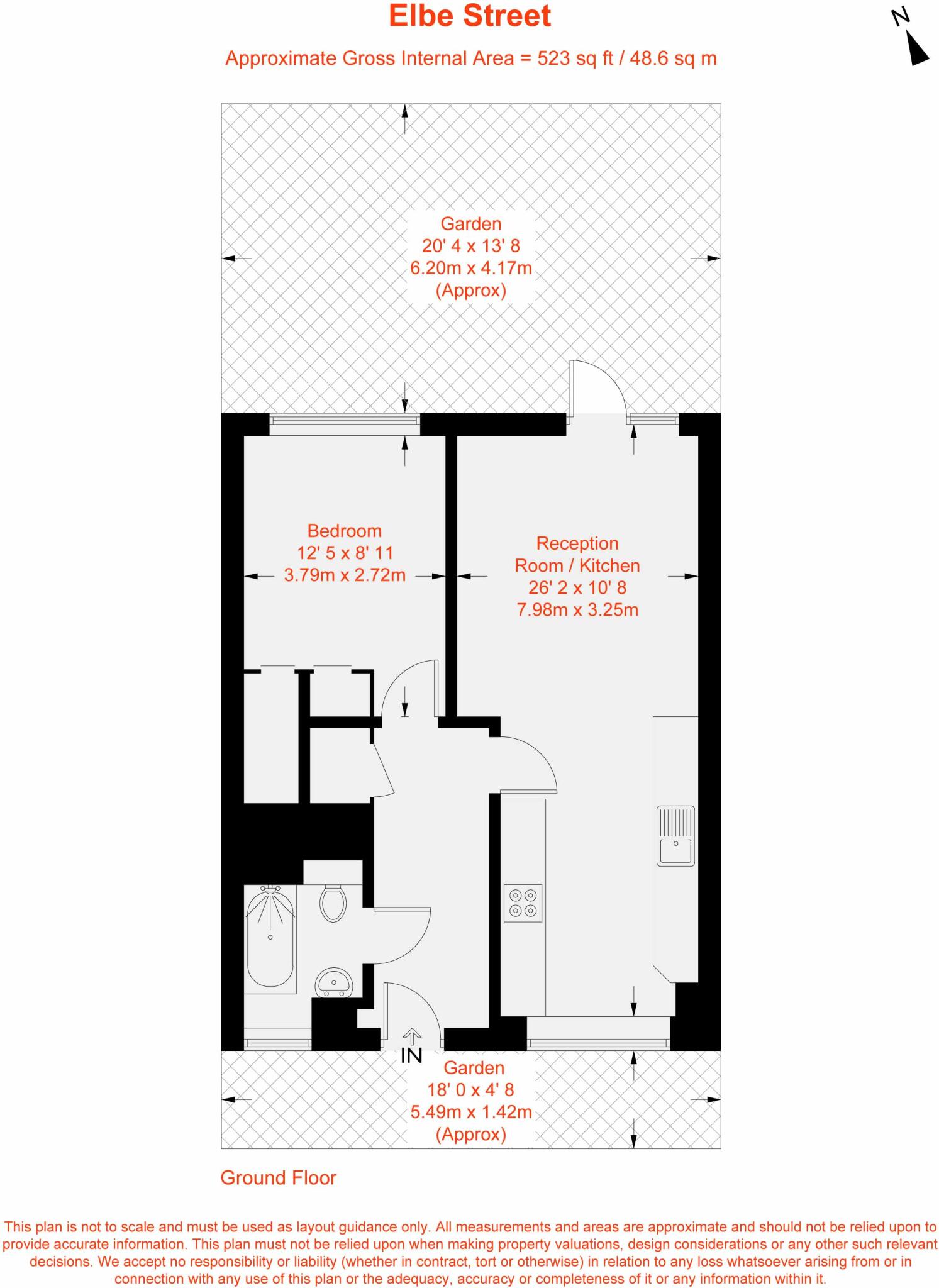 Elbe Street, London, SW6 floorplan