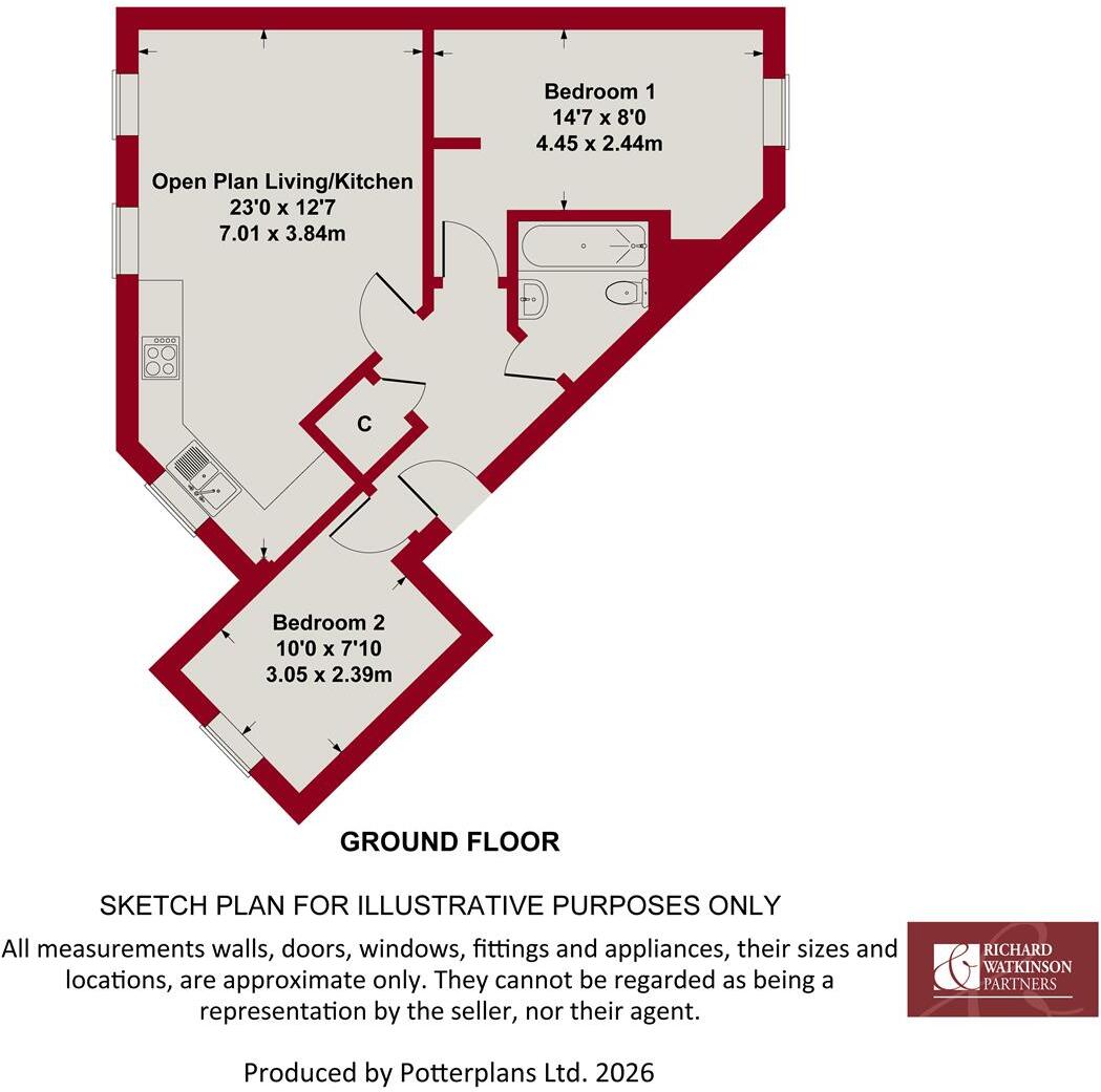 Swale Grove, Bingham floorplan