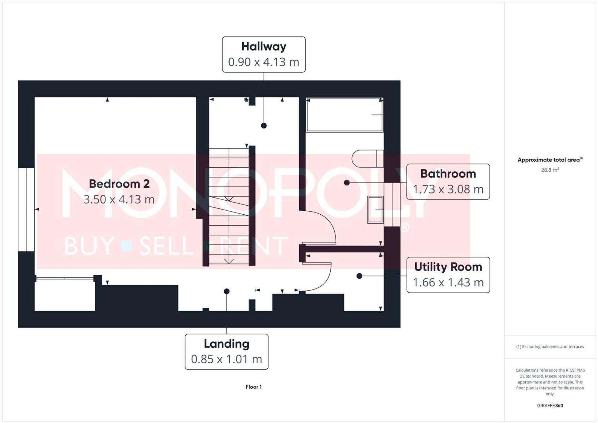 Chapel Street, Denbigh, LL16 floorplan