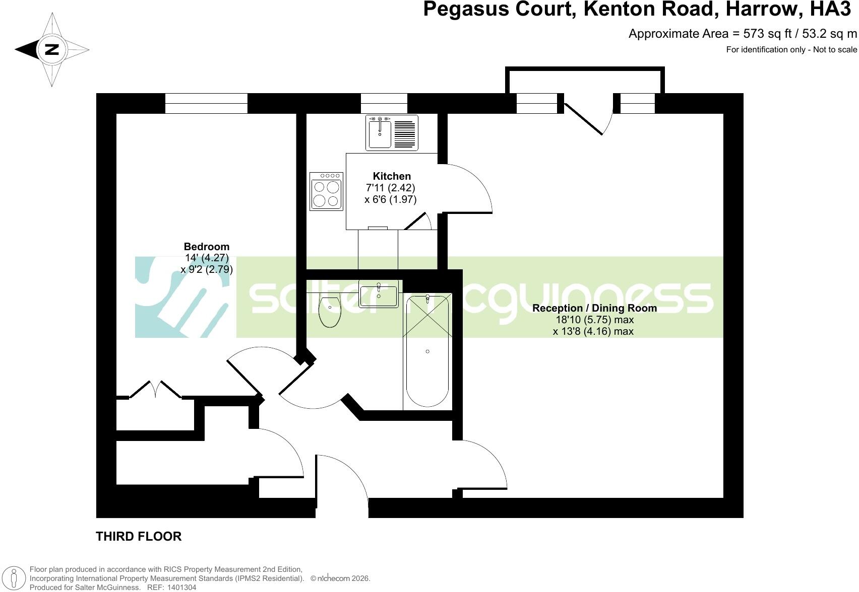 Pegasus Court. Kenton Road, Kenton, HA3 0XT floorplan