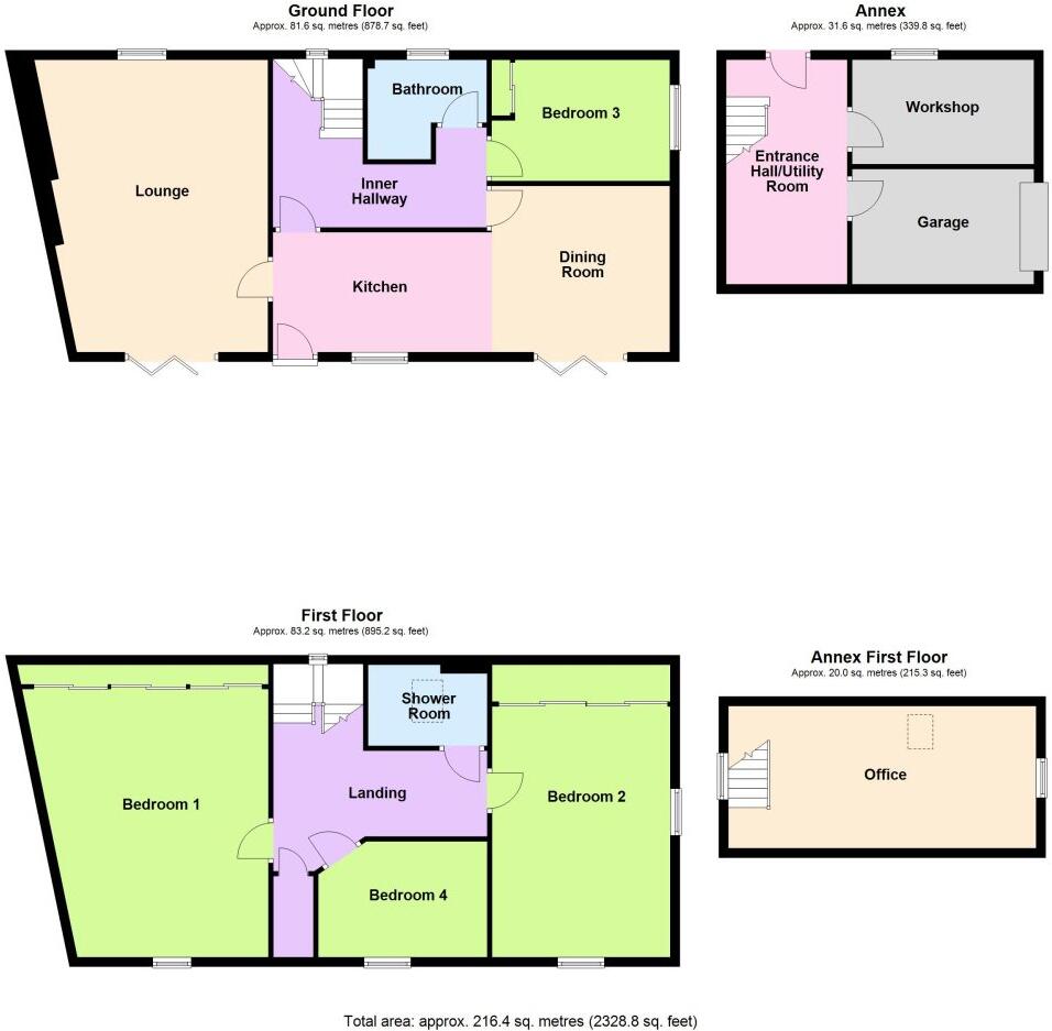 School Lane, Scalford floorplan