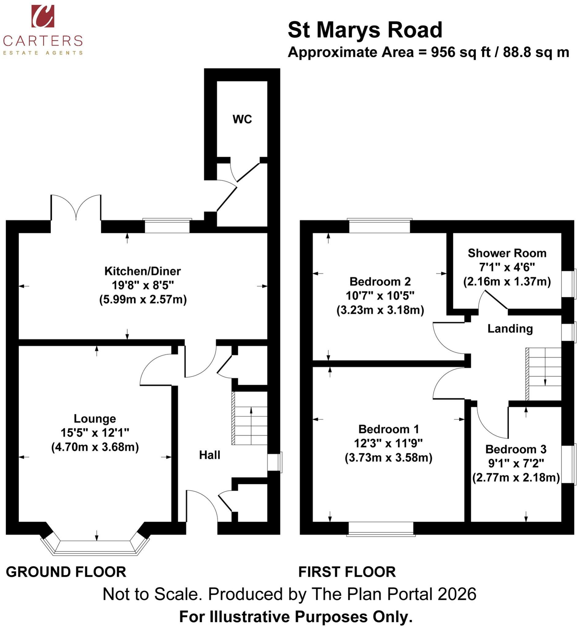St. Marys Road, Nuneaton, CV11 floorplan