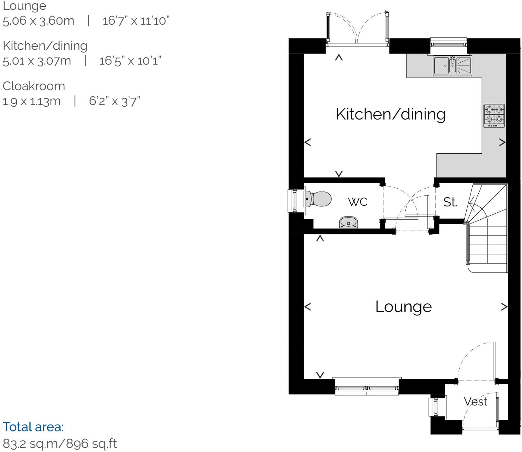 Mcaulay Brae, Stirling, Stirlingshire, FK7 floorplan
