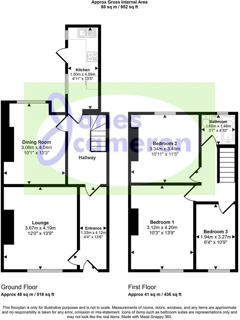 180, Inkerman Street, Ashton-On-Ribble floorplan