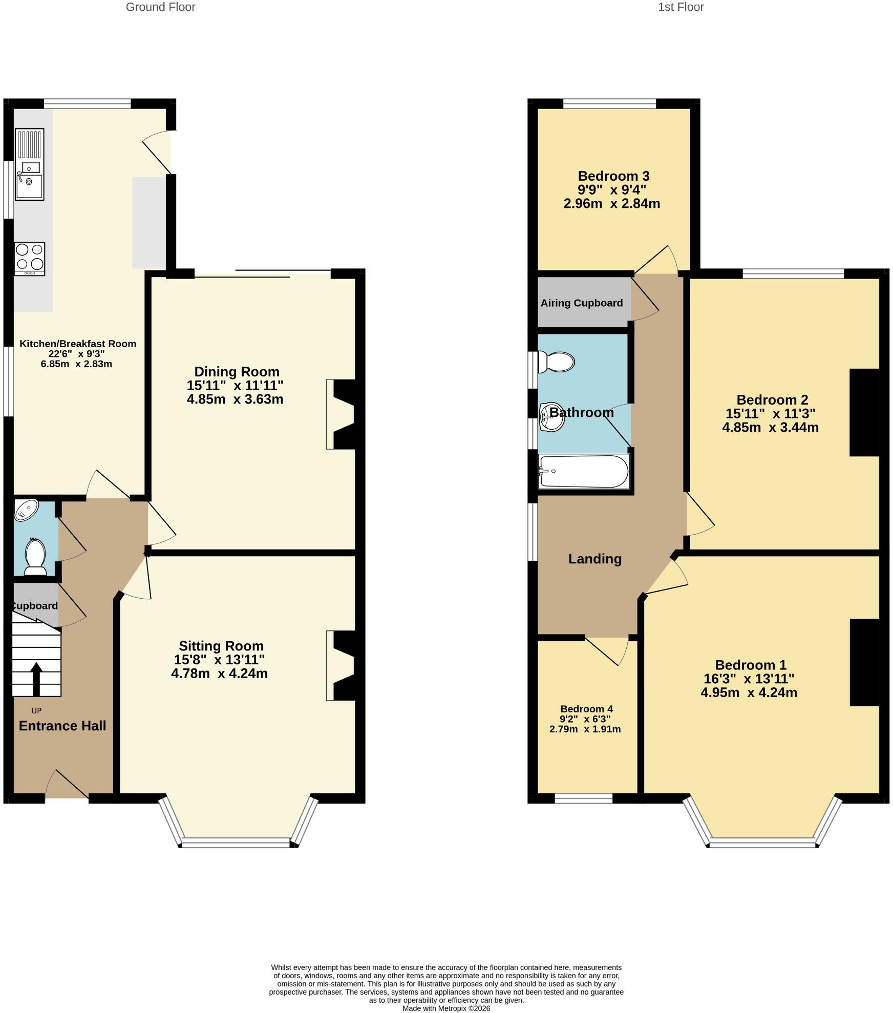 Banister Park, Southampton floorplan