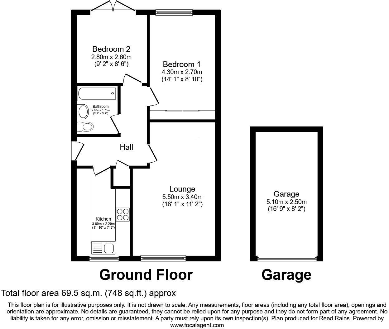 Mandarin Way, Leeds, West Yorkshire, LS10 floorplan