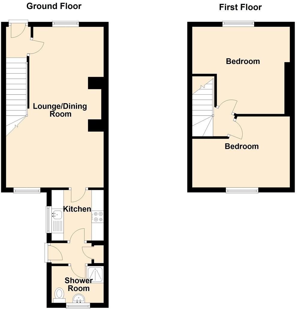 Llewelyn Street, Conwy floorplan
