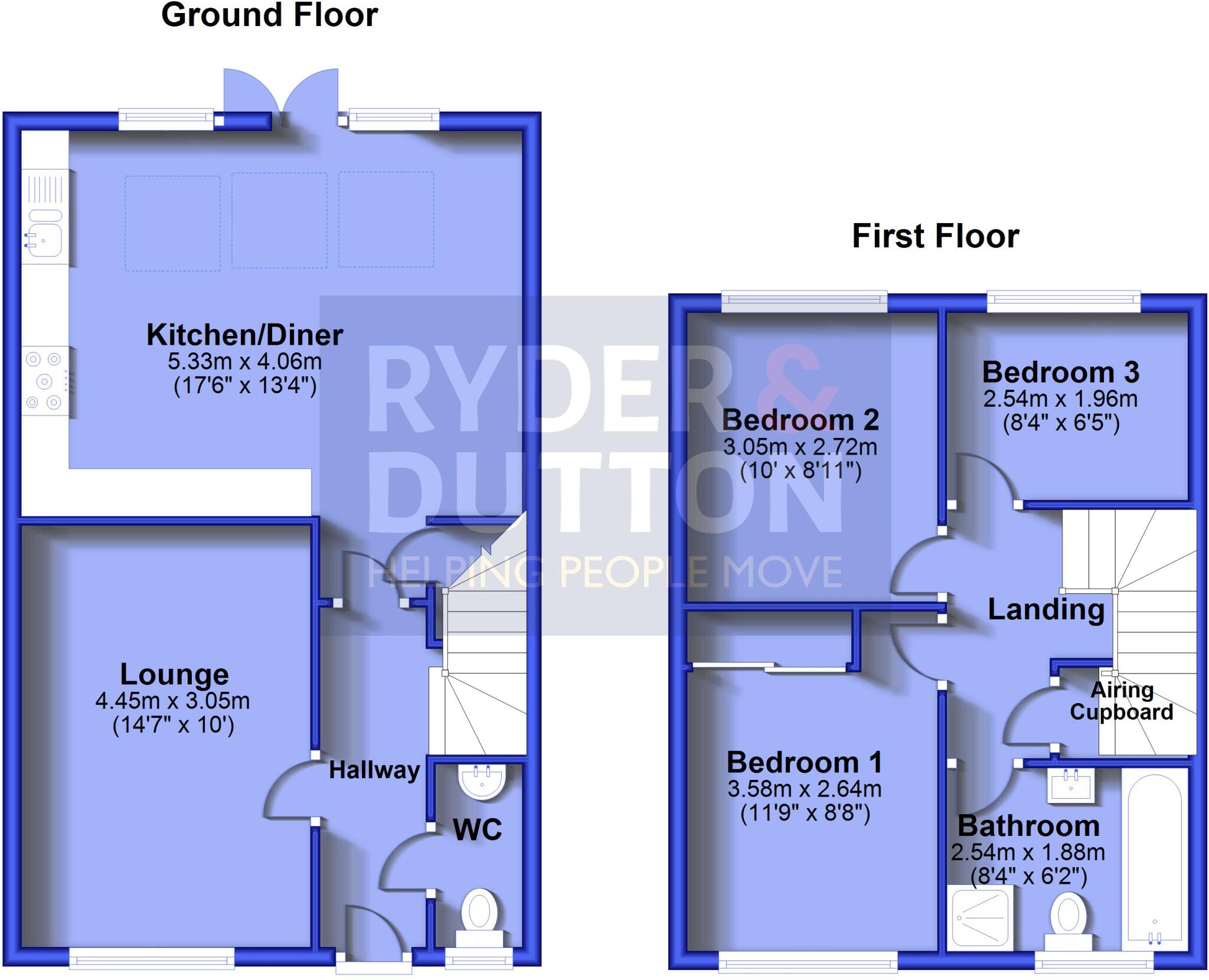 Trippear Way, Heywood, Greater Manchester, OL10 floorplan