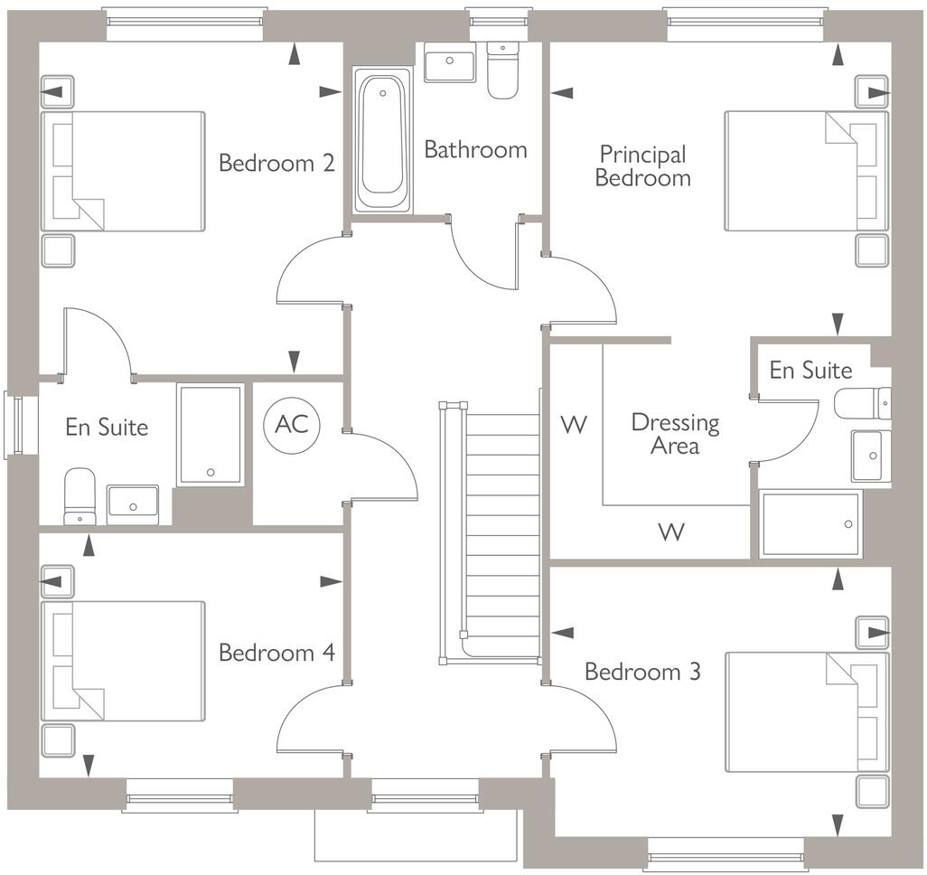 Plot 3 The Windsor, Hale Road Benson, OX10 floorplan