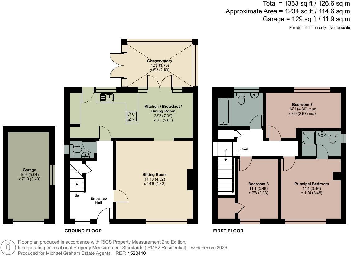 East Street, Olney, Buckinghamshire, MK46 floorplan
