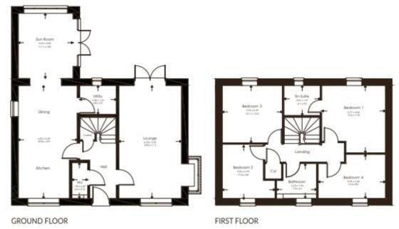 Plot 15, The Emerald, Saxon Park, Lincoln floorplan