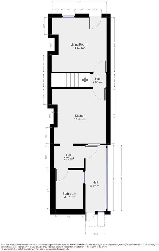 27/28 - Victoria Street - Student House floorplan