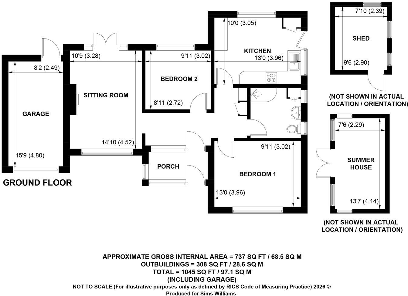 Church Road, Yapton floorplan