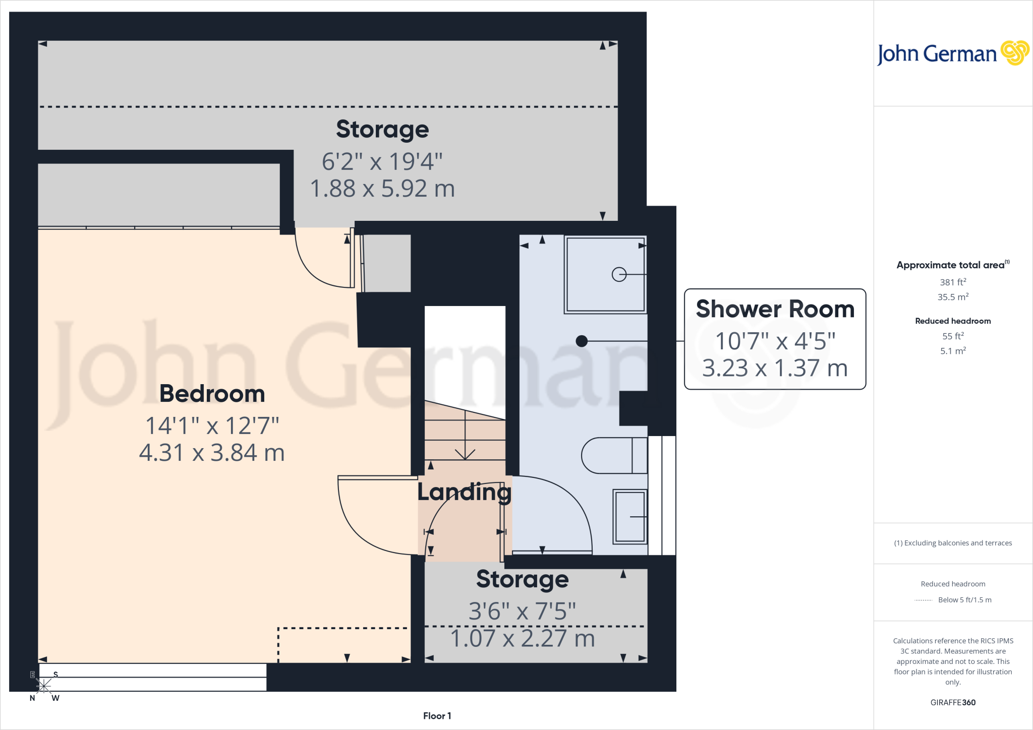 Cedar Way, Stafford floorplan