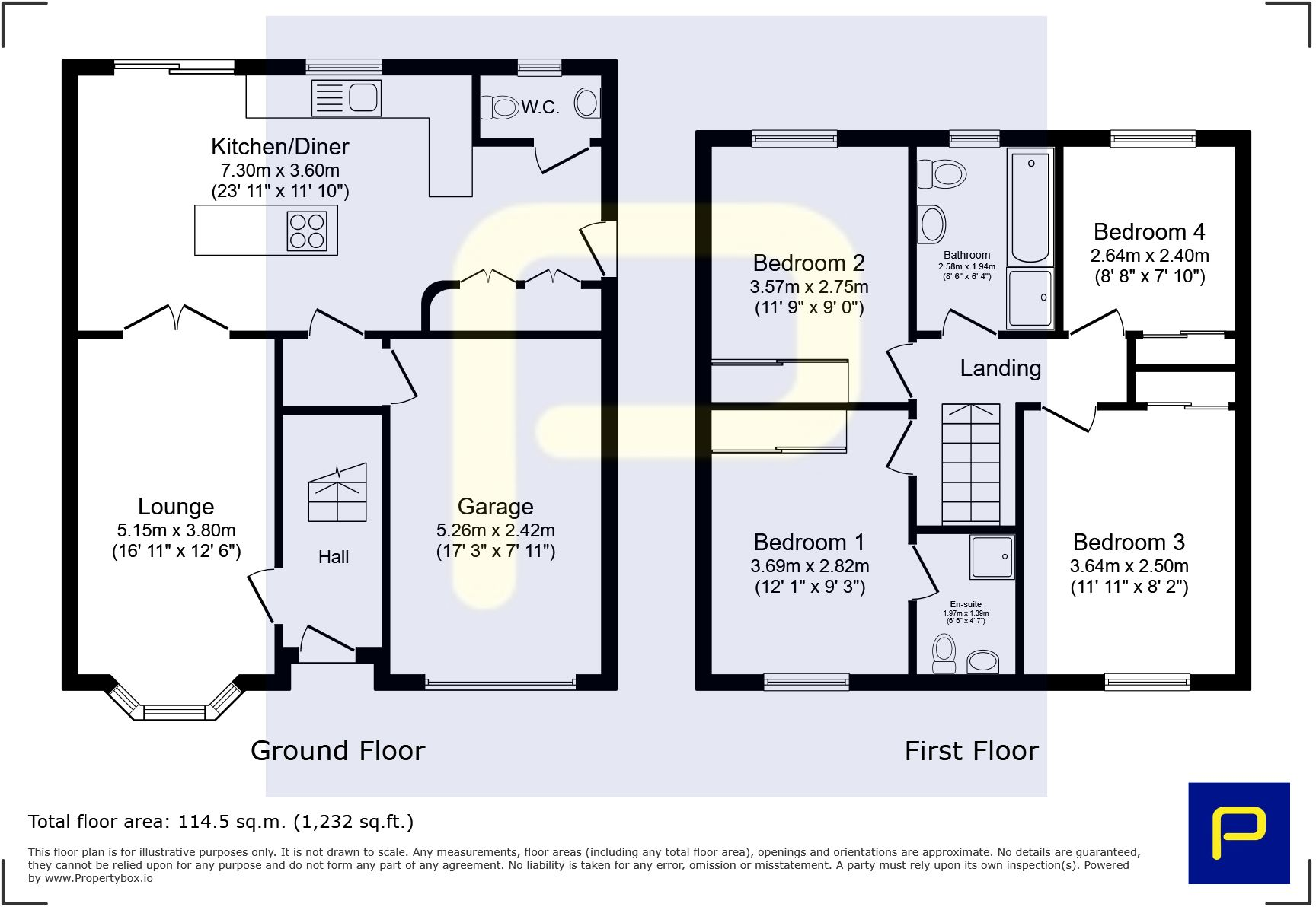 The Cornfields, Hebburn, Tyne and Wear, NE31 1YH floorplan