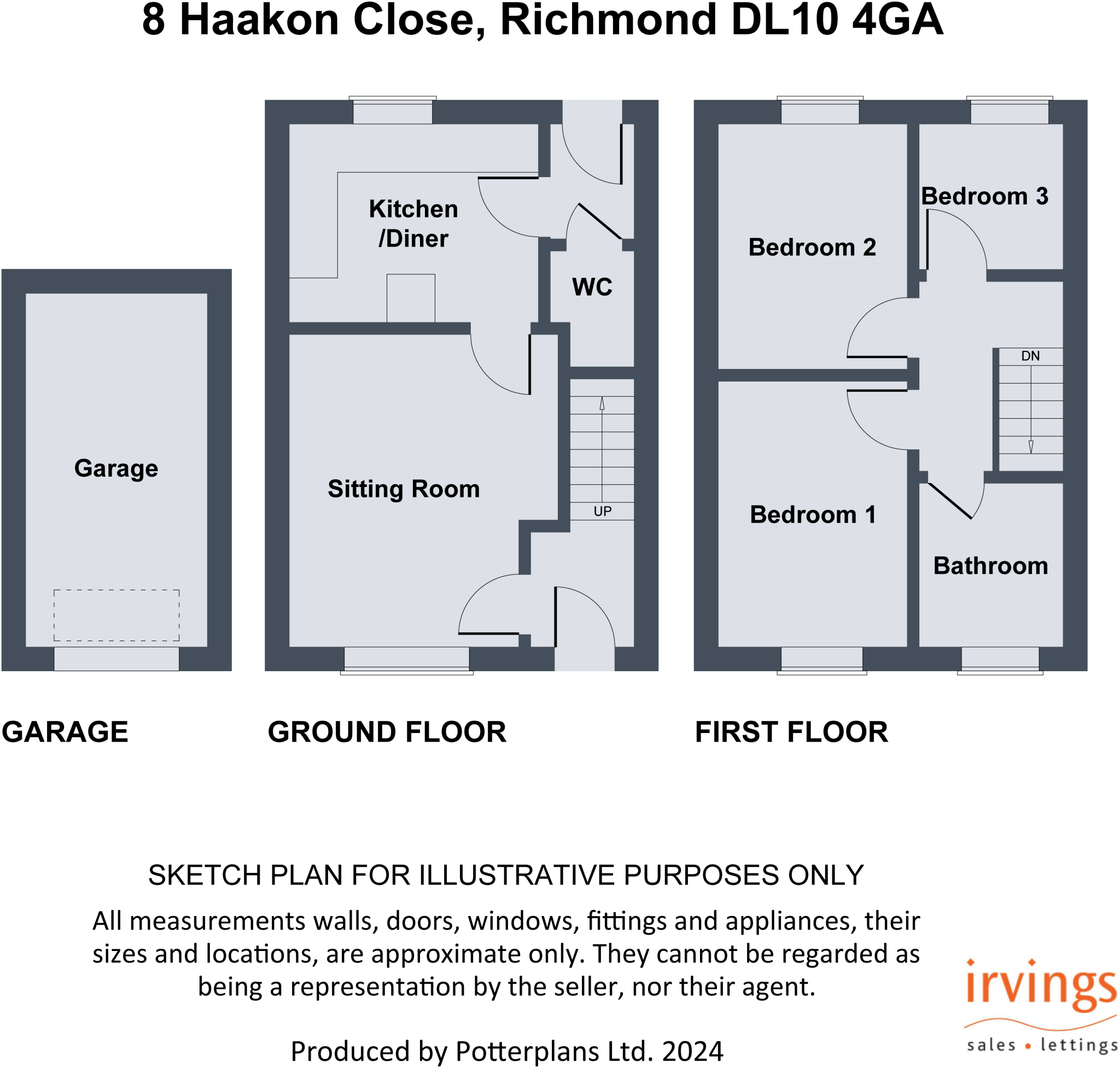 Haakon Close, Gallowgate, Richmond floorplan