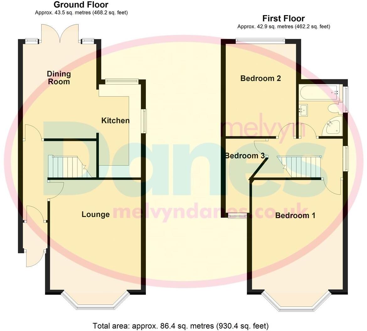 Goldthorne Avenue, Sheldon, Birmingham floorplan
