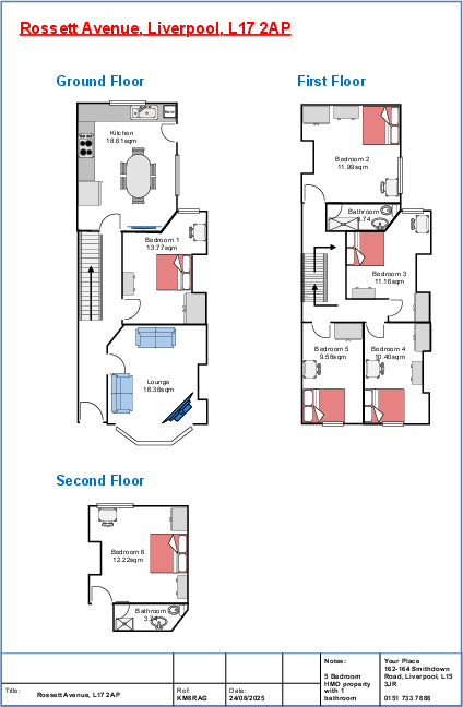 Rossett Avenue, Liverpool floorplan