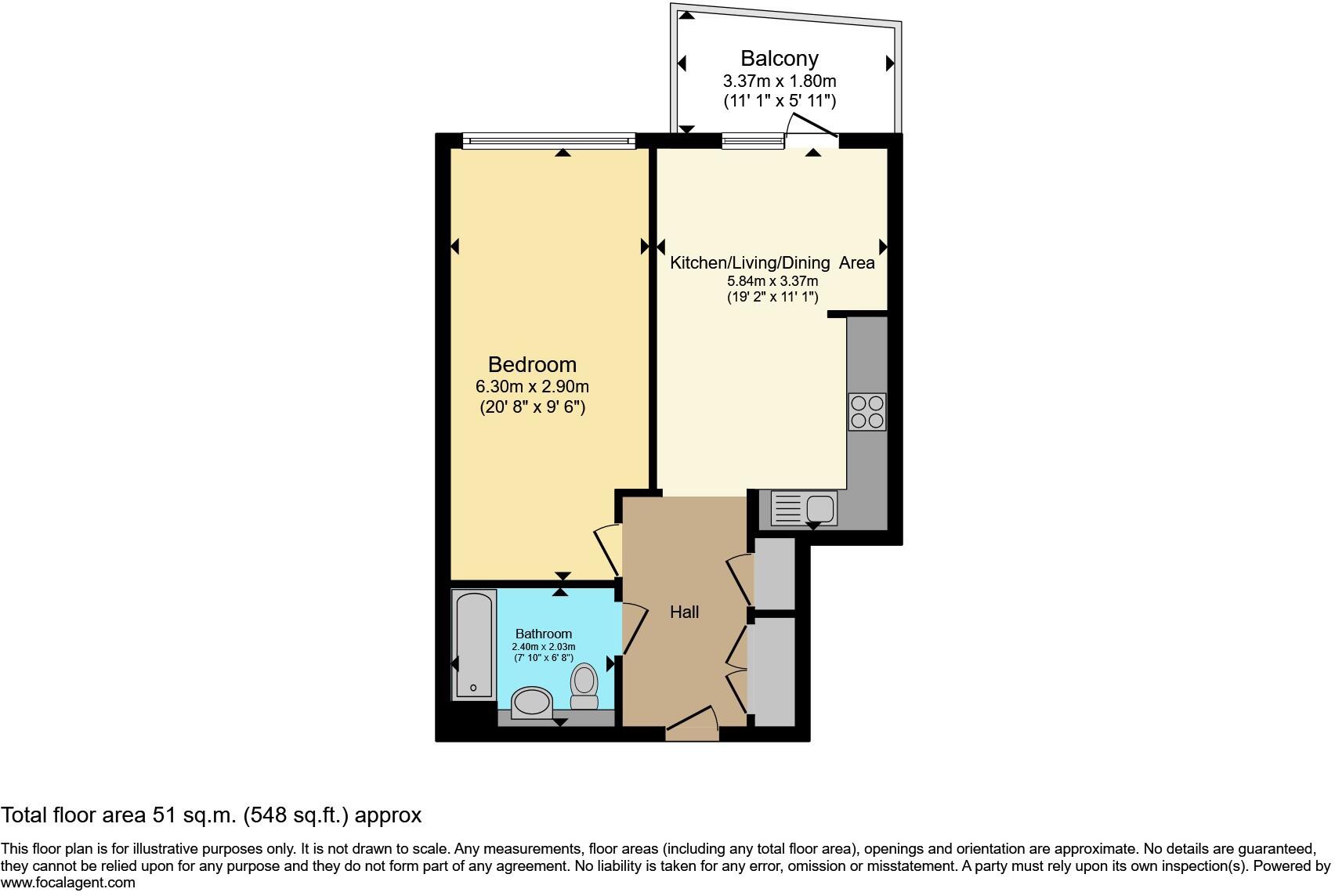 Prince Regent Road, Hounslow, TW3 floorplan