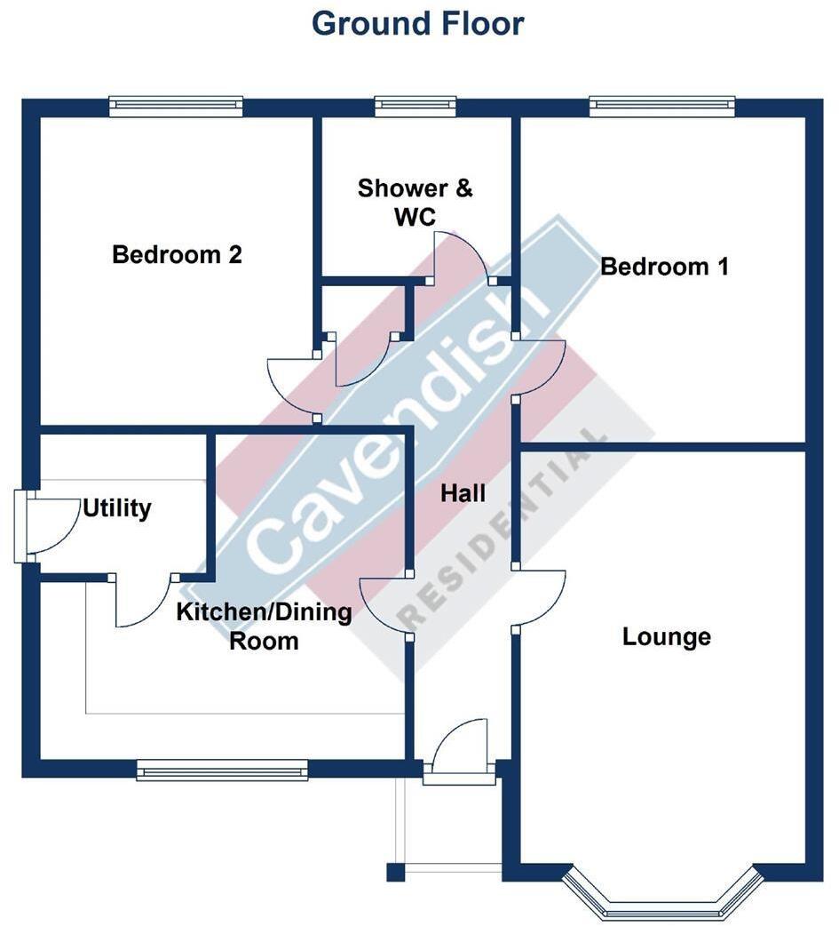 6 Glasfryn floorplan