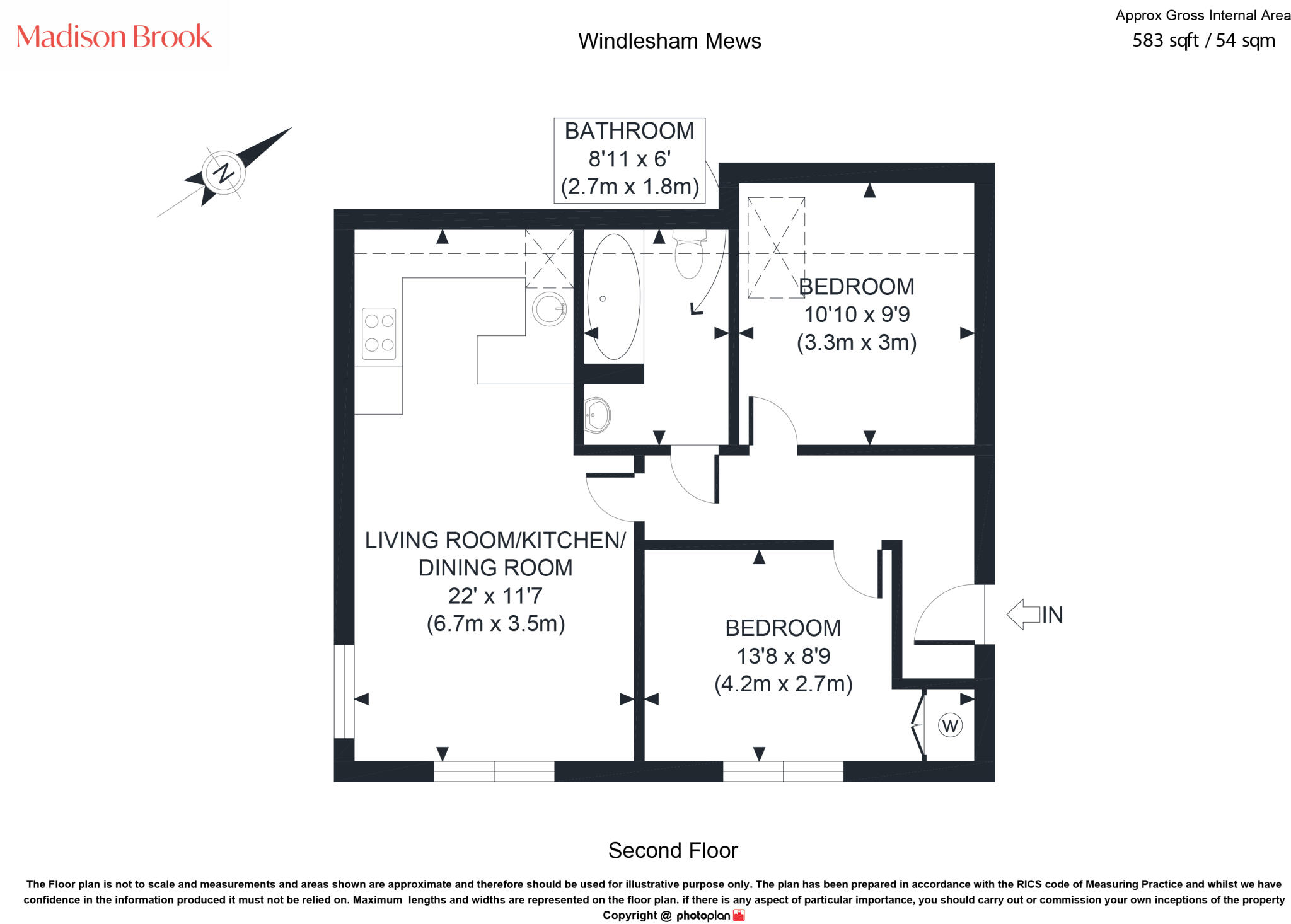 Windlesham Mews, Hampton Hill floorplan