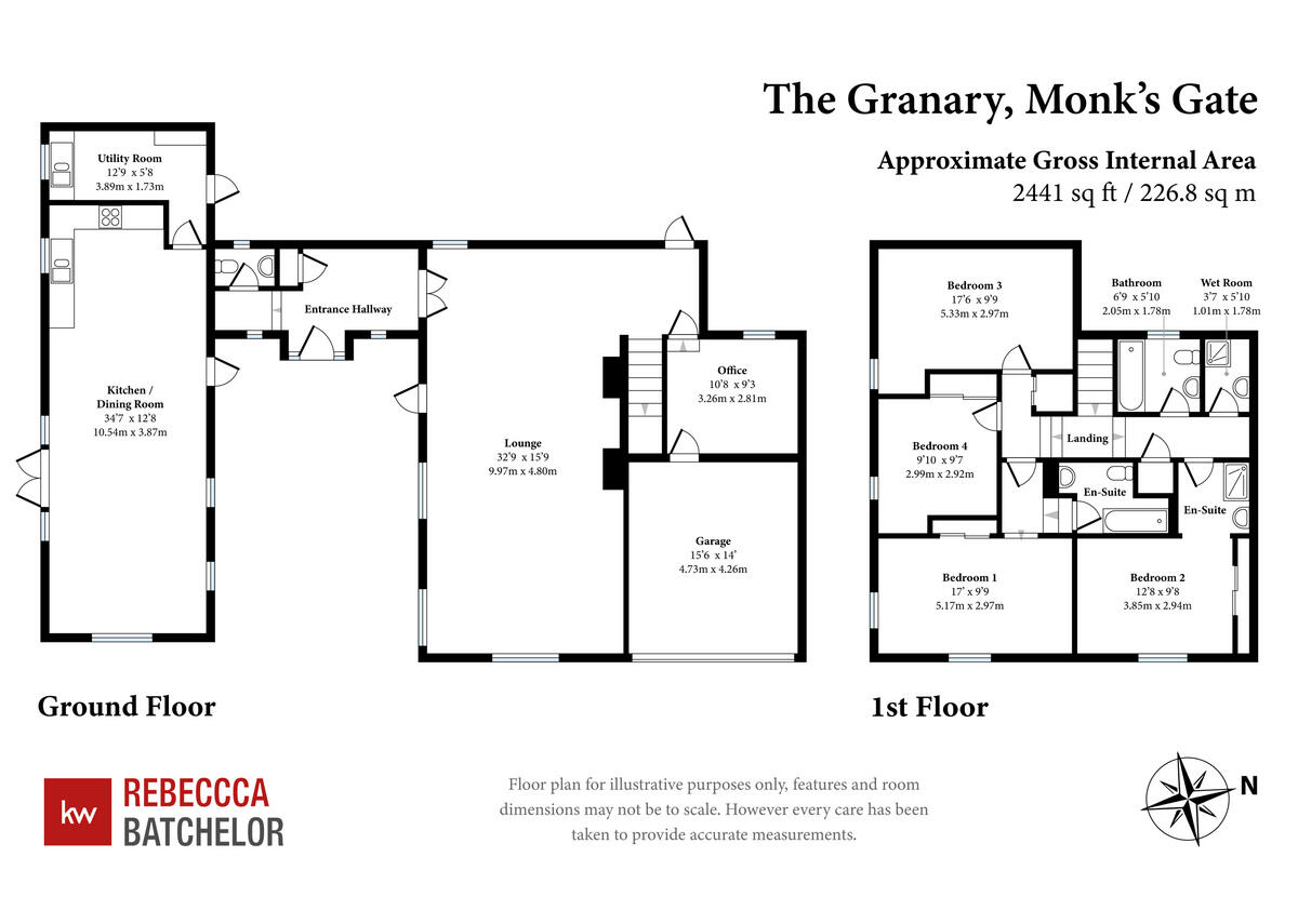 Brighton Road, Monks Gate, RH13 floorplan