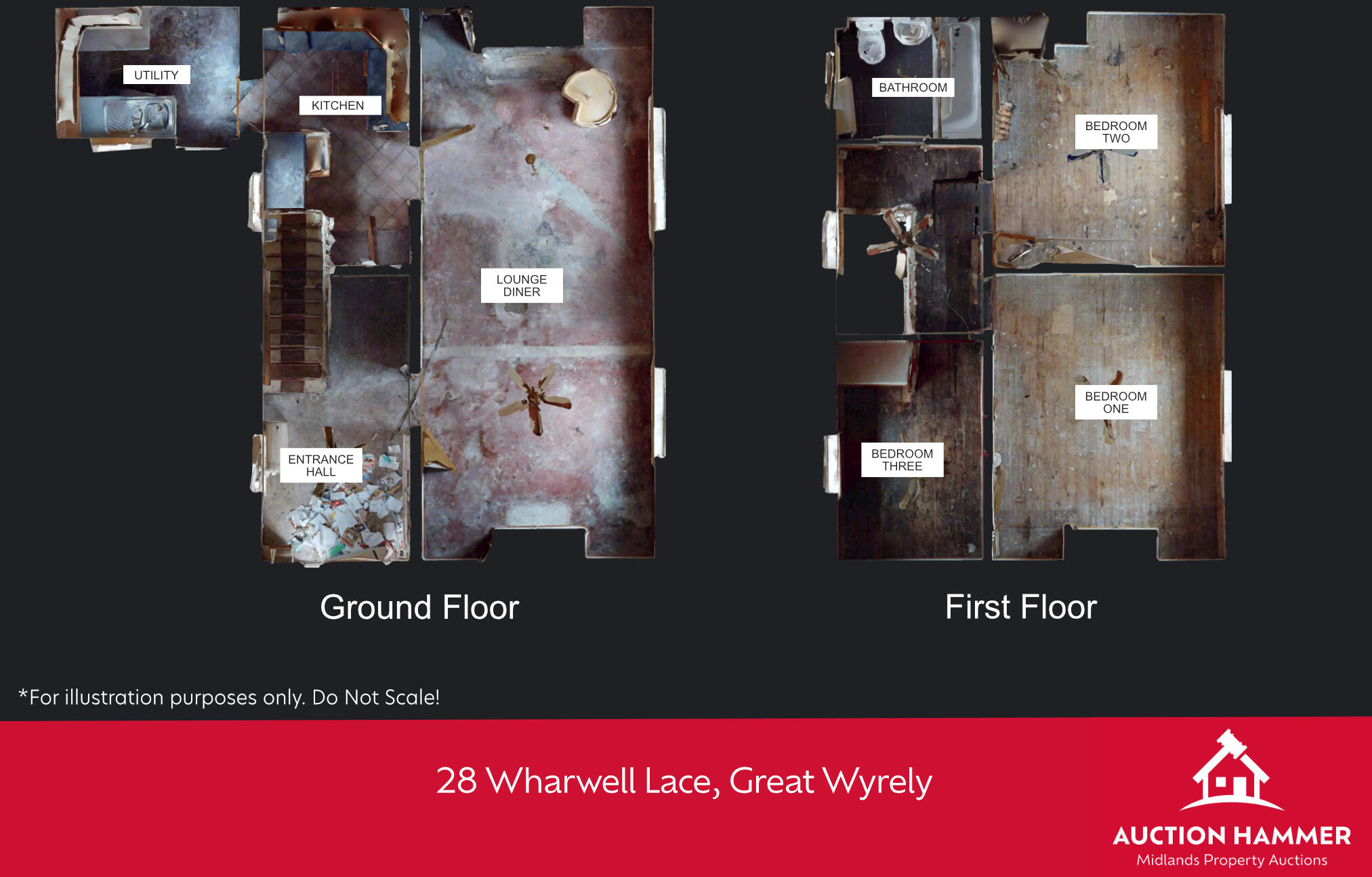28 Wharwell Lane, Great Wyrley, Walsall, Staffordshire WS6 6EU floorplan