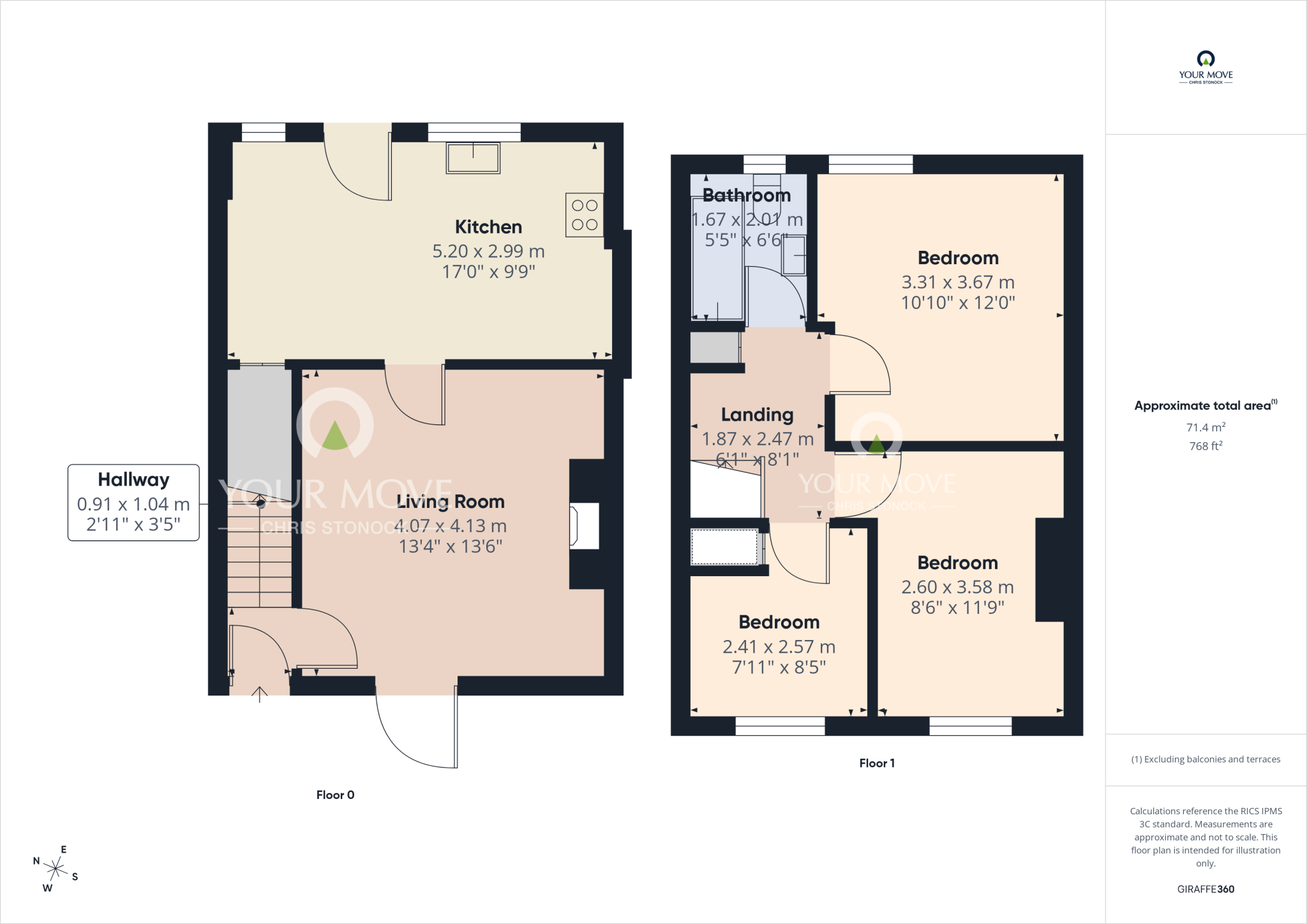 West View, Clara Vale, Ryton, Tyne and Wear, NE40 floorplan